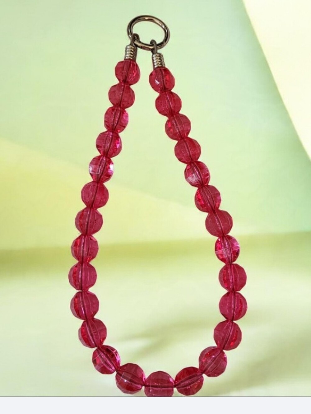Pink Beaded Custom Made ■ Read Below 4 Details■ Firm